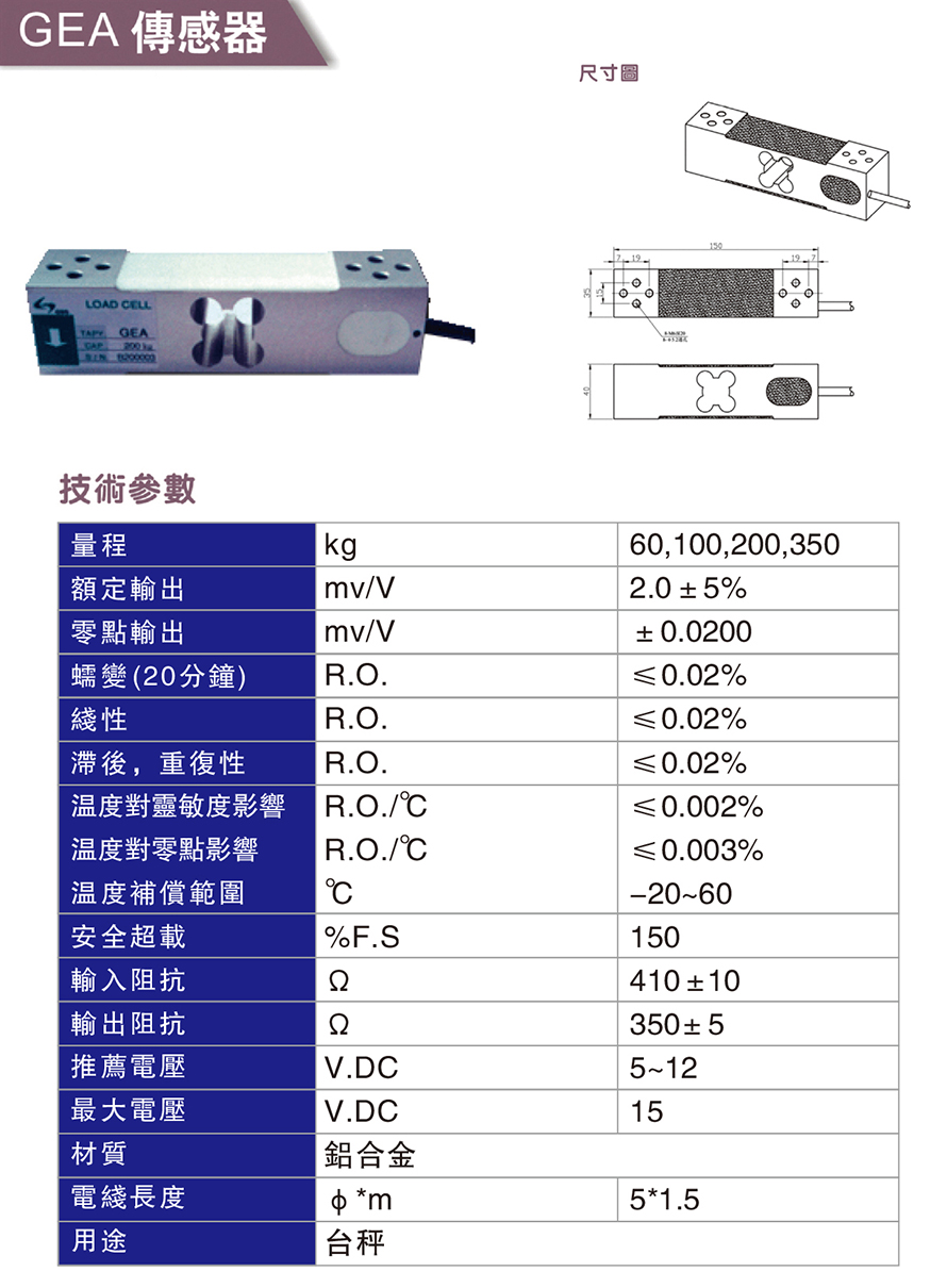 GEA傳感器